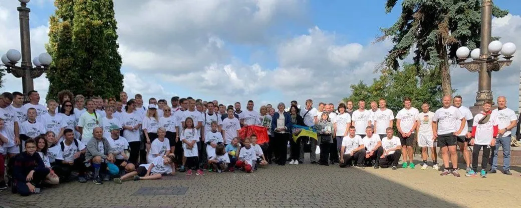 Учасники акції в Тернополі Учасники акції в Тернополі