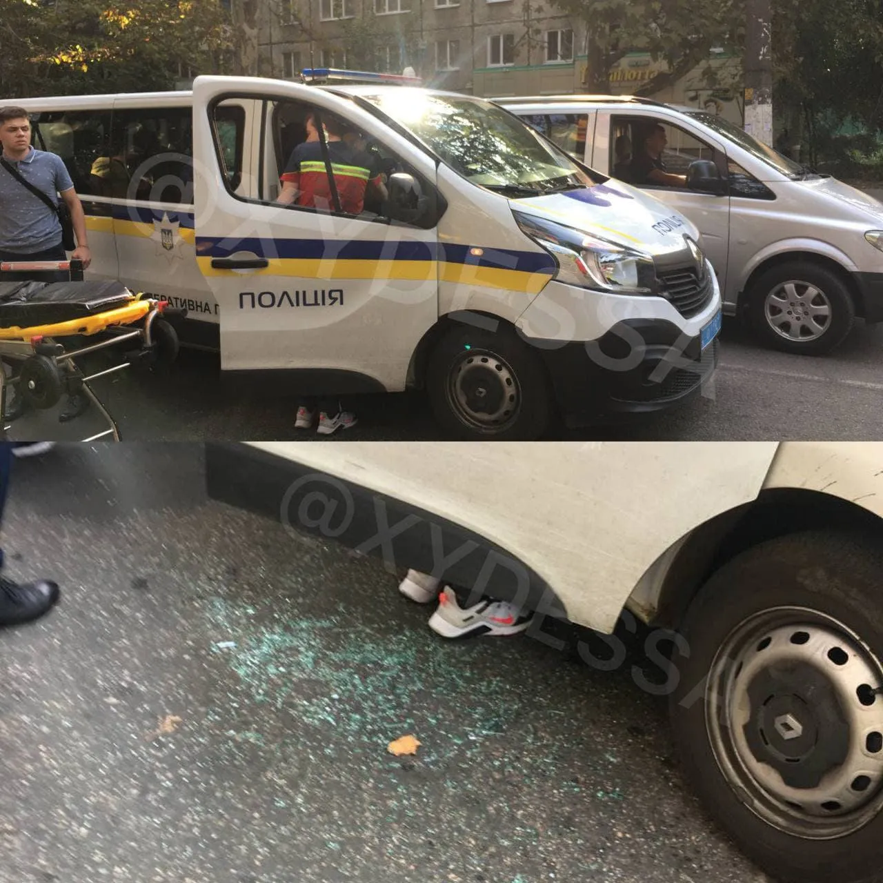В Одесі поліцейський знепритомнів за кермом