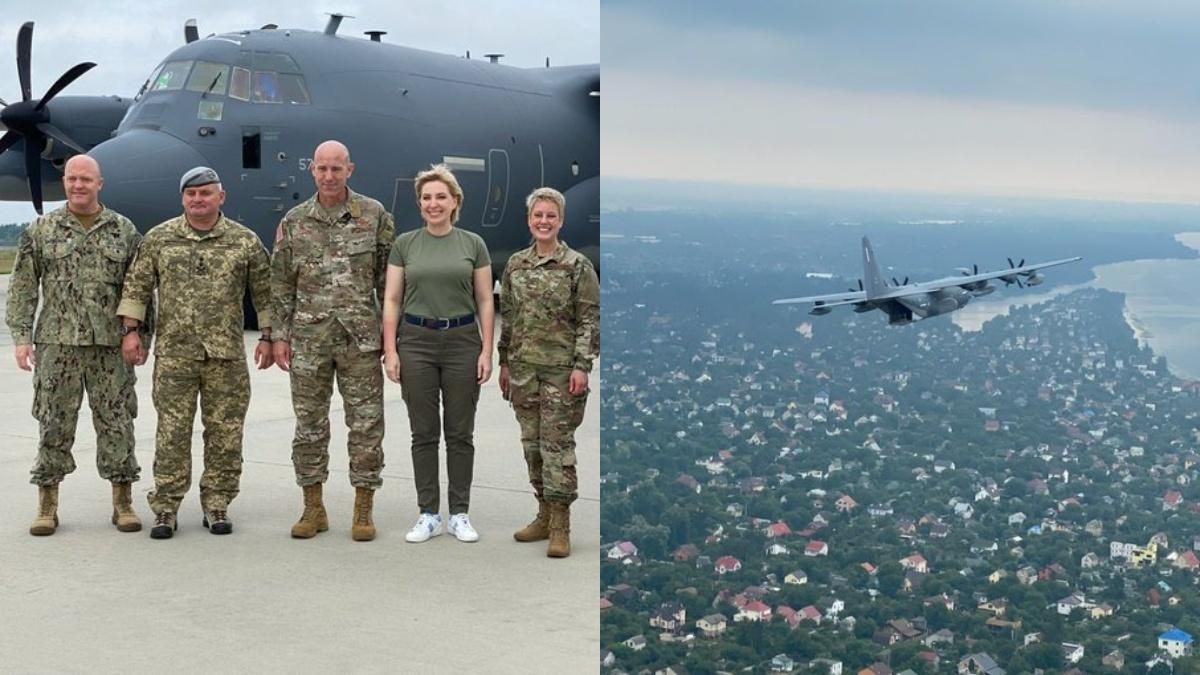 Американські військові літаки здійснили політ над Києвом: фантастичне відео - Новини Києва - Київ Американські військові літаки здійснили політ над Києвом: фантастичне відео - Новини Києва - Київ