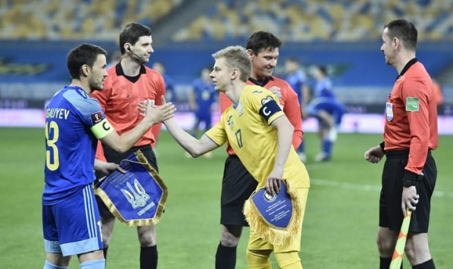 Казахстан – Україна: господарі запустять на трибуни лише своїх вболівальників