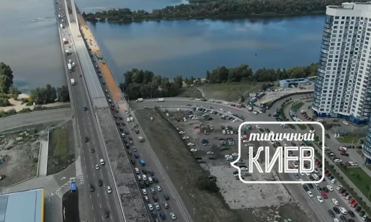 6 кілометрів на годину: жахливий київський затор зняли з безпілотника - Київ 6 кілометрів на годину: жахливий київський затор зняли з безпілотника - Київ