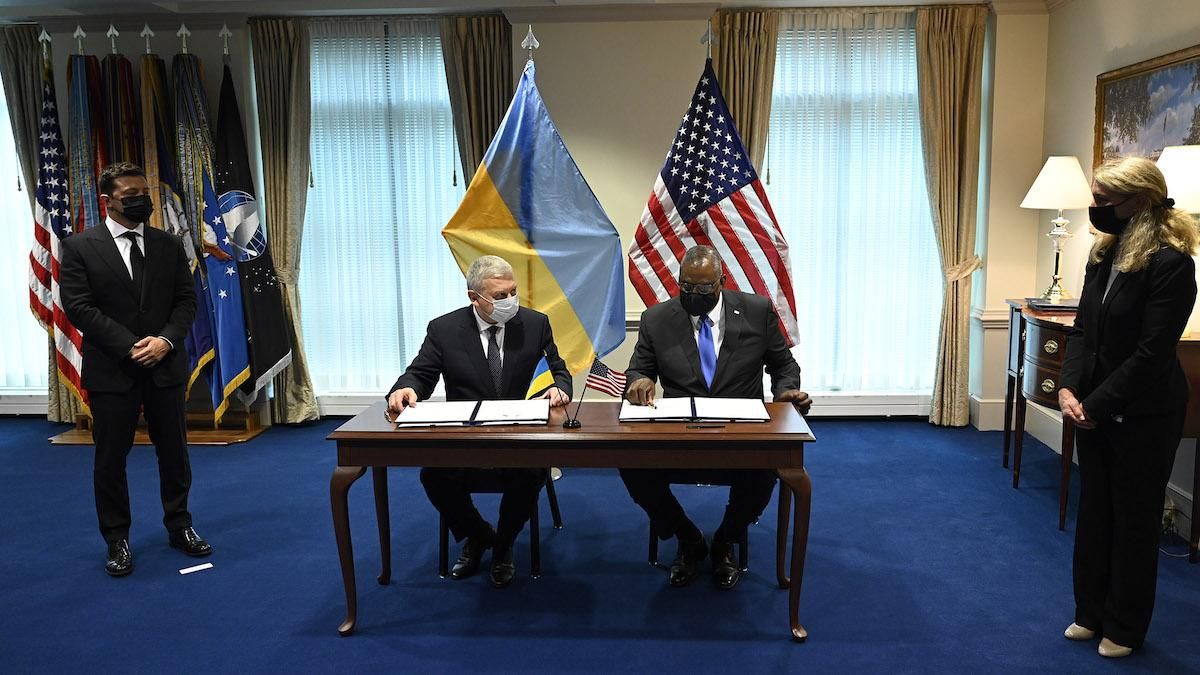 Украина и США подписали соглашение о стратегических основах оборонного сотрудничества - Украина новости - 24 Канал