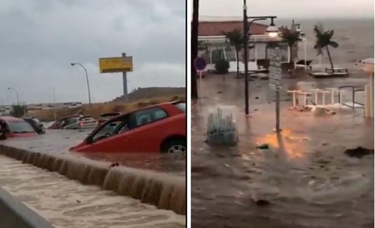 Сносит все на своем пути: Испанию накрыло мощное наводнение – жуткие видео