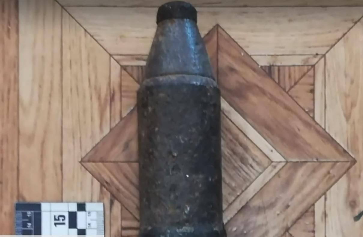 В Сумах в школе обнаружили боевой снаряд, который мог взорваться в любой момент