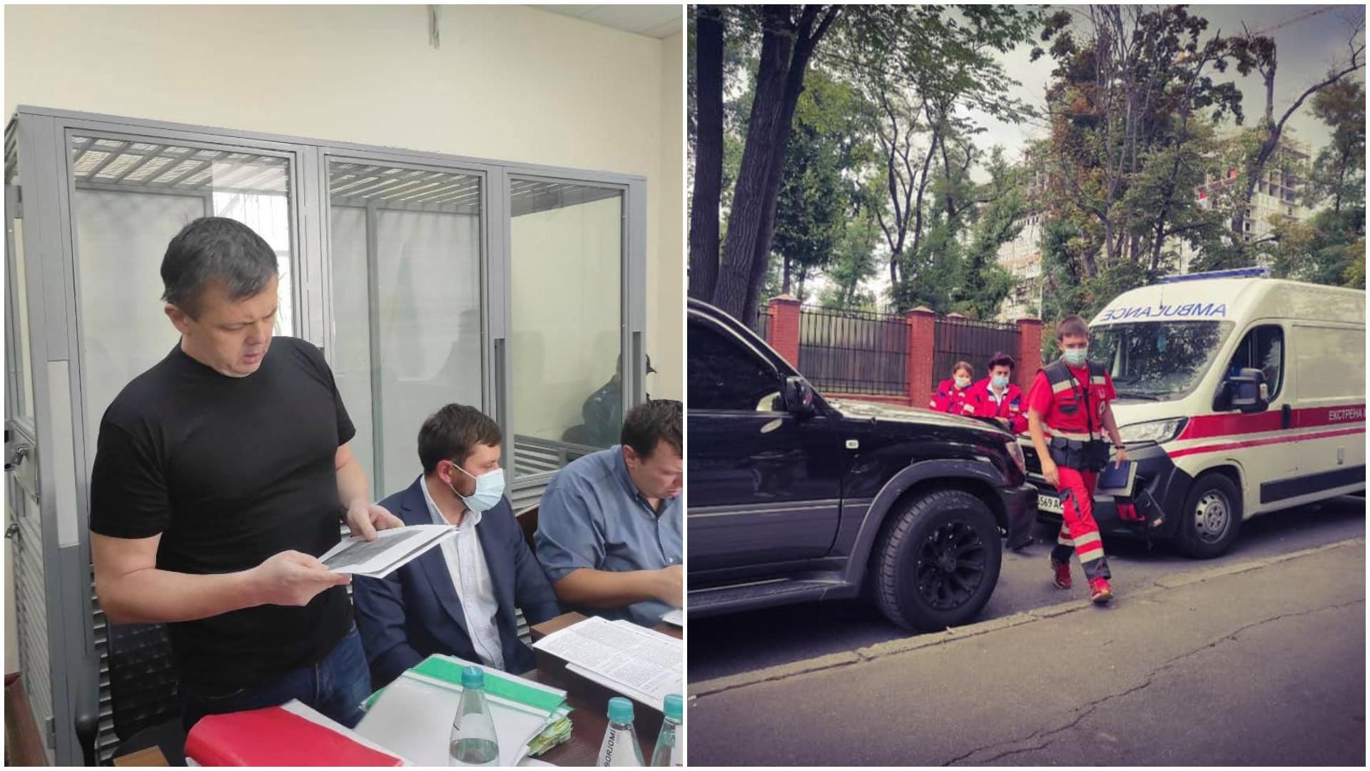 Семену Семенченко стало плохо в зале суда: ему вызвали скорую