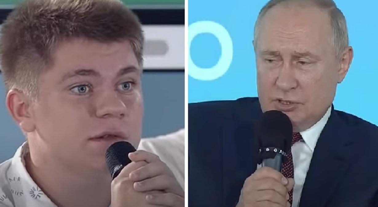 Российские госканалы не показали, как школьник исправил Путина, когда тот перепутал войны Российские госканалы не показали, как школьник исправил Путина, когда тот перепутал войны