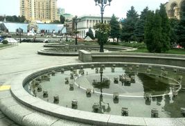 У Києві – аварія на міській електромережі: фото знеструмлених фонтанів