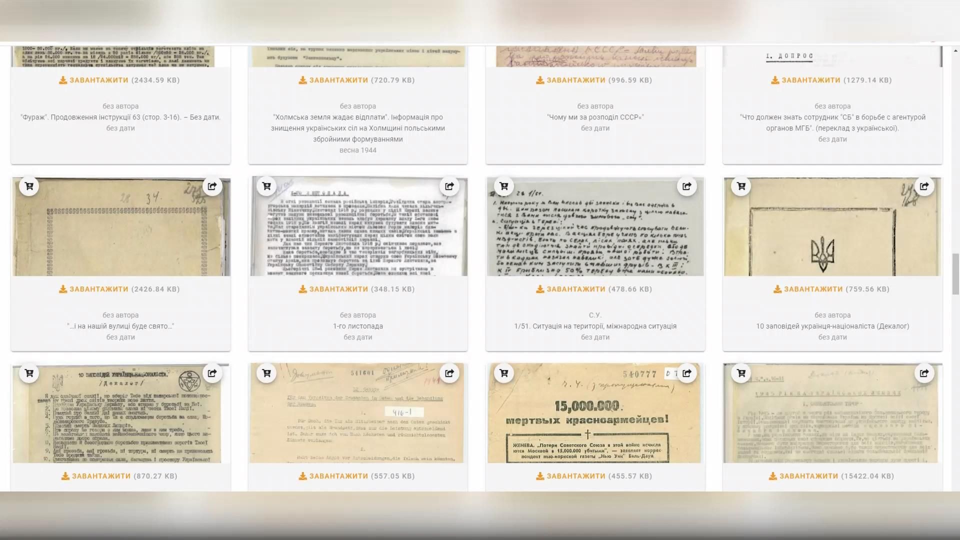 Тисячі засекречених документів НКВС викладають в мережу: унікальні фото