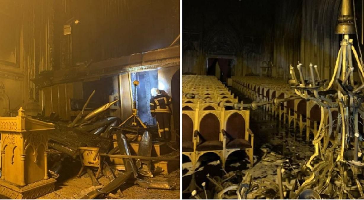 Як виглядає костел святого Миколая після пожежі: сумні фото - Новини Київ - Київ Як виглядає костел святого Миколая після пожежі: сумні фото - Новини Київ - Київ