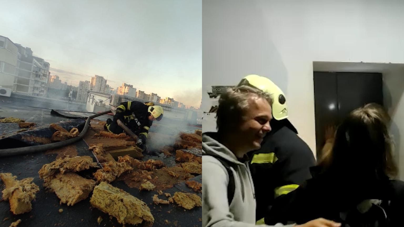 У Києві спалахнув бізнес-центр: рятувальники витягнули дівчинку з заблокованого ліфту - Новини Київ - Київ