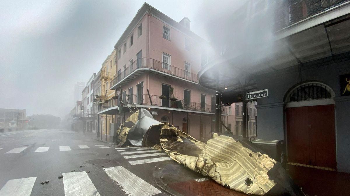 Через ураган Іда у США в Новому Орлеані розгулялися мародери - Новини кримінал - 24 Канал