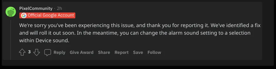 Відповідь Google Відповідь Google