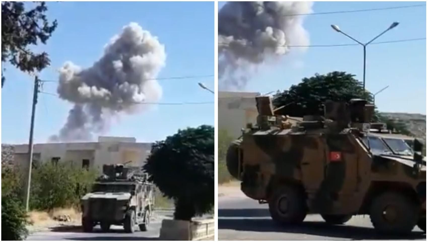 Российские военные обстреляли турецкий конвой в Сирии, – журналист