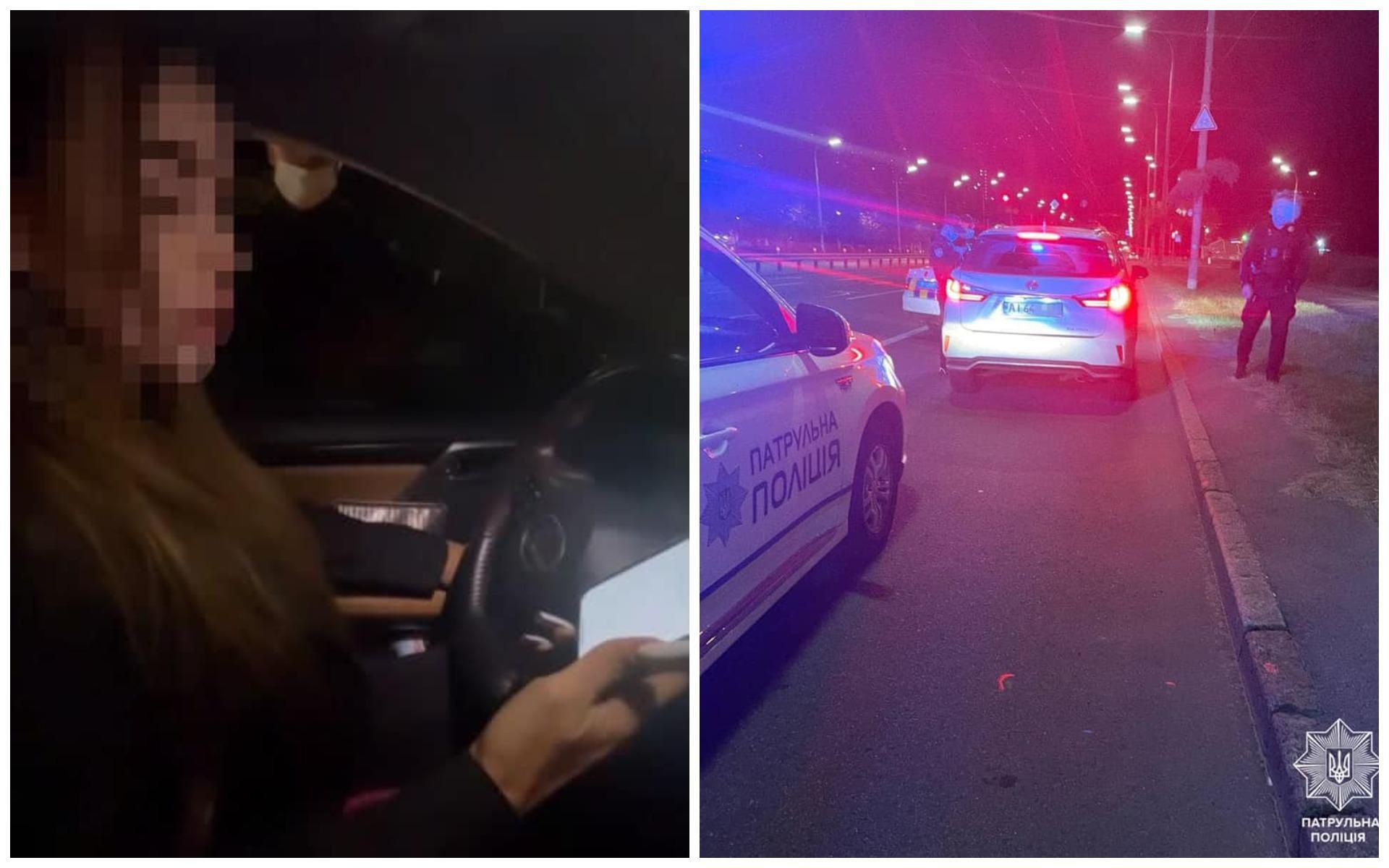 "Та мені взагалі по**й": у Києві блогерка на Lexus порушила правила і втікала від поліції - Новини кримінал - Київ "Та мені взагалі по**й": у Києві блогерка на Lexus порушила правила і втікала від поліції - Новини кримінал - Київ