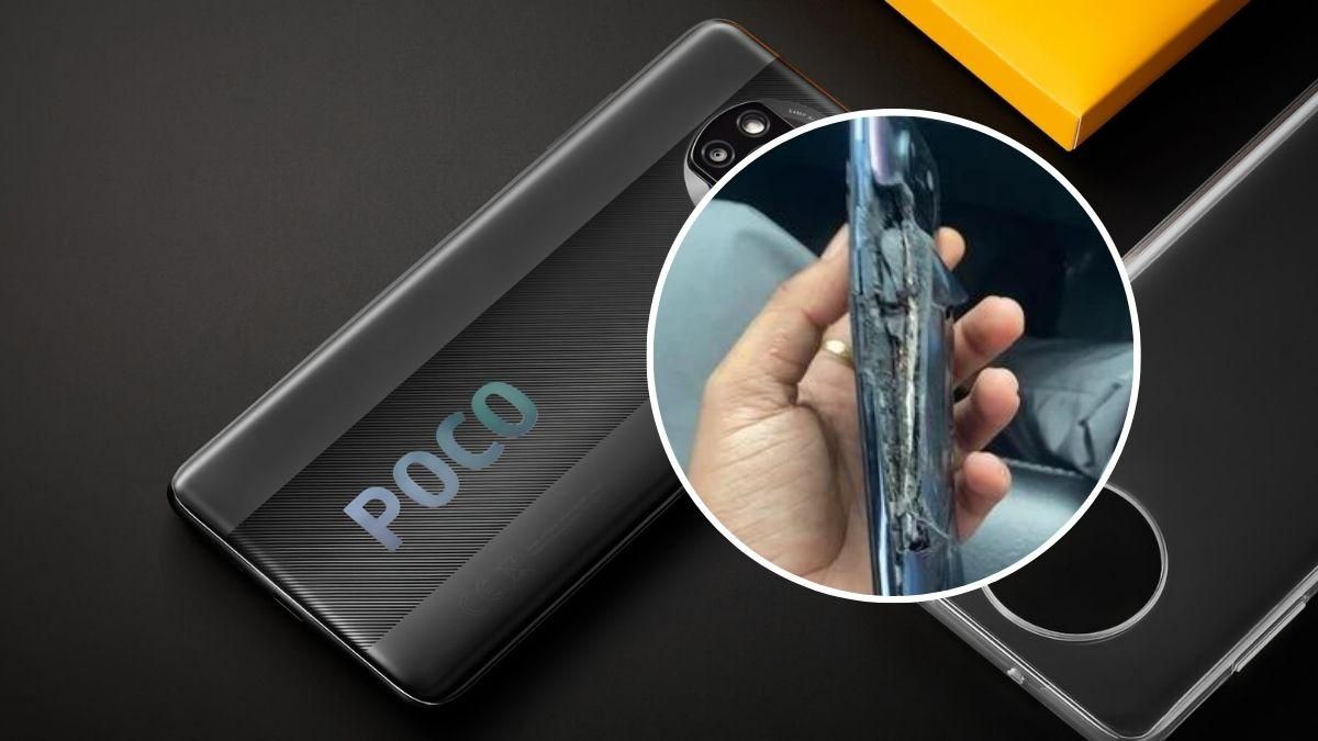 Почти новый смартфон Poco X3 Pro взорвался во время зарядки Почти новый смартфон Poco X3 Pro взорвался во время зарядки