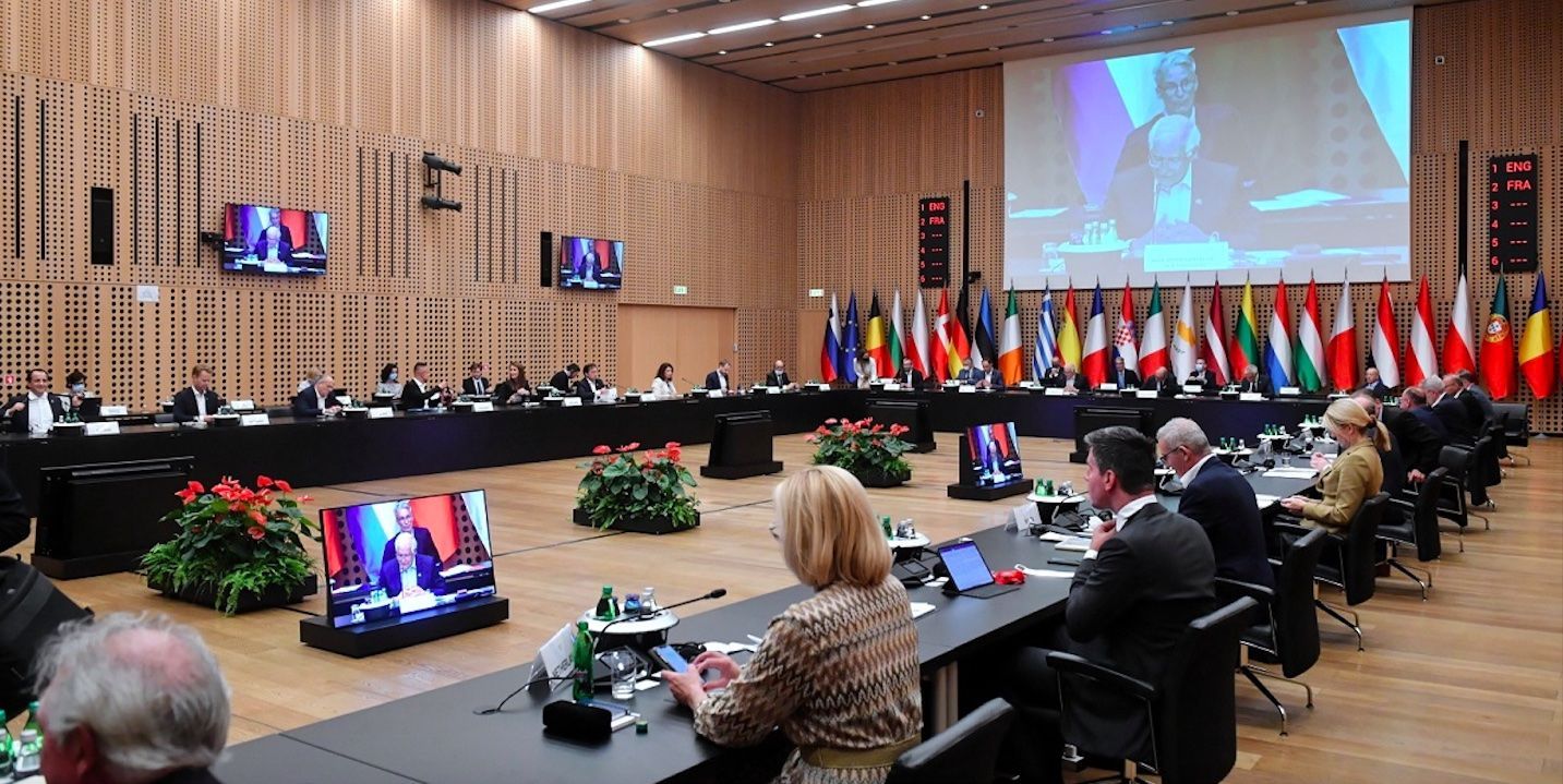 Зустріч міністрів закордонних справ ЄС у словенському Брдо