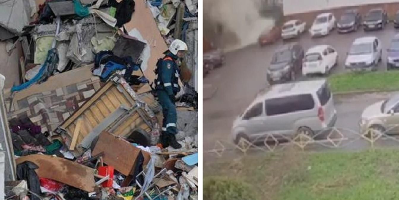 Разнесло 8 квартир, есть жертвы: в сети появилось видео взрыва в многоэтажке России Разнесло 8 квартир, есть жертвы: в сети появилось видео взрыва в многоэтажке России
