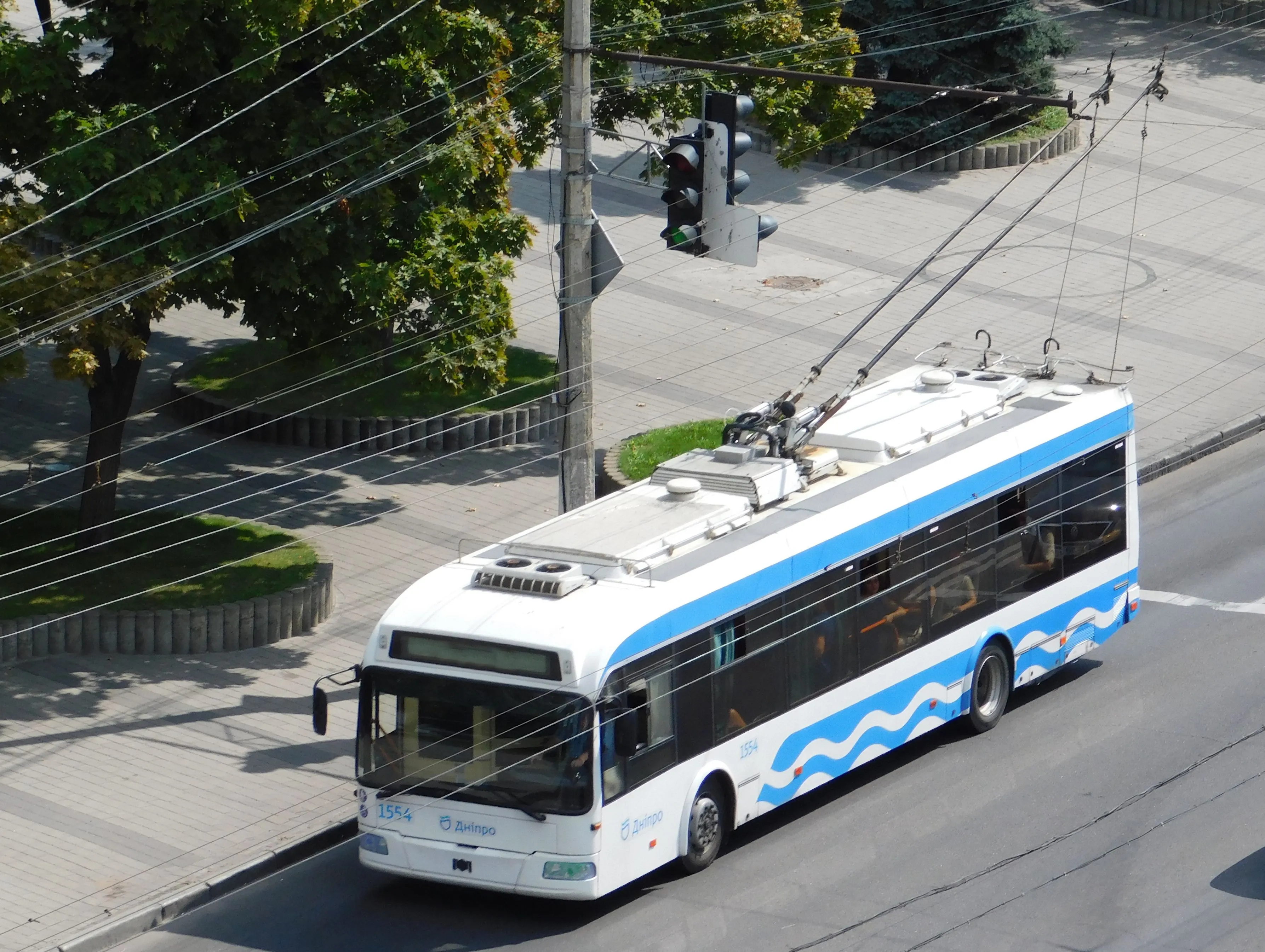 Оновили маршрут 12 тролейбуса Дніпра