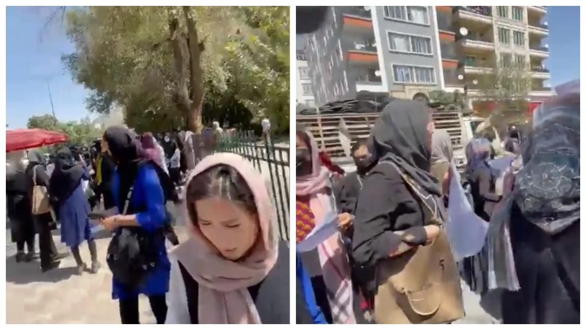 У Кабулі жінки другий день поспіль вийшли на протест: їх знову побили палками - 24 Канал
