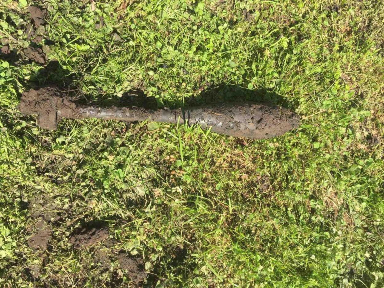 Во Львове нашли устаревший снаряд во время чистки озера в парке Во Львове нашли устаревший снаряд во время чистки озера в парке