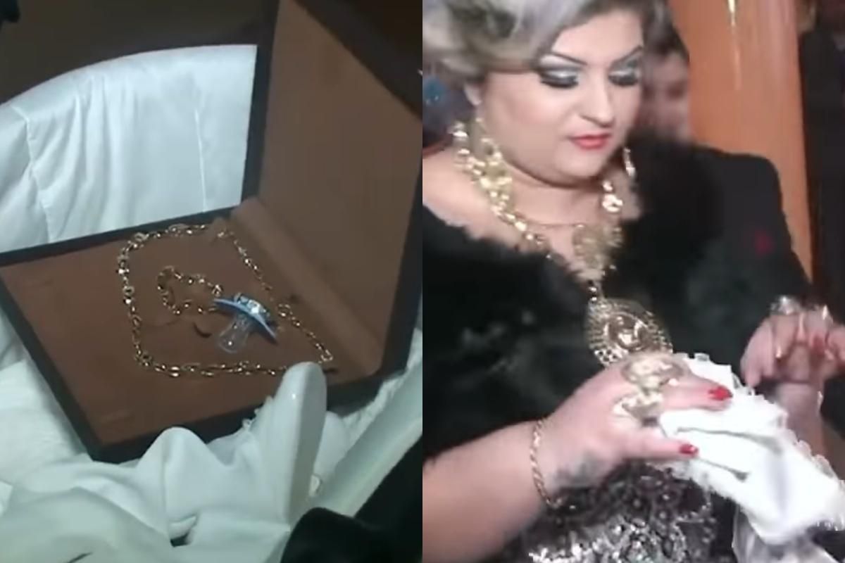 На золотому ланцюжку і слинявчик із грошей: у мережі показали "скромні" ромські хрестини - 24 Канал На золотому ланцюжку і слинявчик із грошей: у мережі показали "скромні" ромські хрестини - 24 Канал