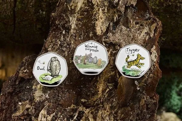 Монети з Вінні-Пухом Монети з Вінні-Пухом