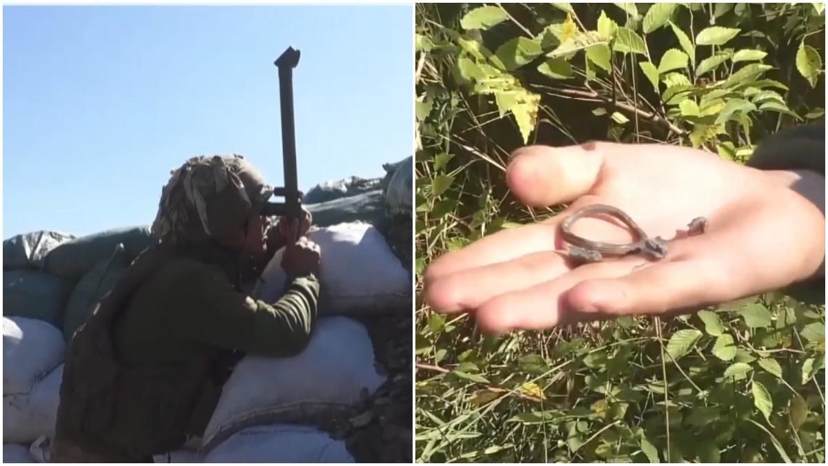 Работают серьезные ребята, – украинские бойцы показали следы от обстрела агрессора