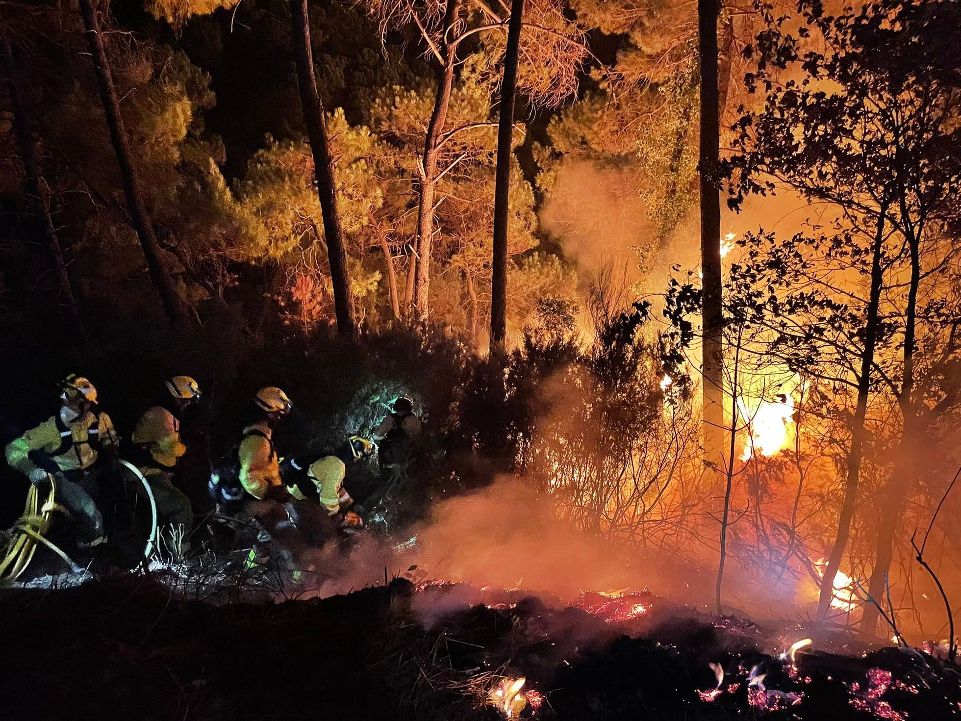 Через лісові пожежі в Іспанії евакуювали сотні людей - 24 Канал