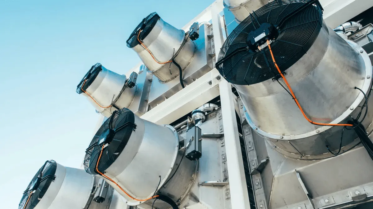 Установка для вловлювання вуглекислого загу з повітря Установка для вловлювання вуглекислого загу з повітря