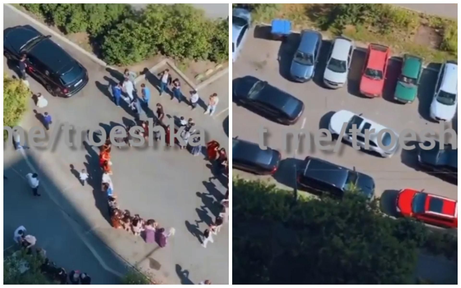 З піснями і хороводом: у Києві помітили цікавий весільний кортеж - Новини Київ - Київ З піснями і хороводом: у Києві помітили цікавий весільний кортеж - Новини Київ - Київ