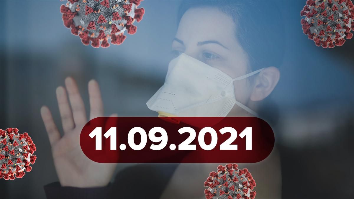 Коронавирус Украина, новости 11 сентября 2021 – статистика