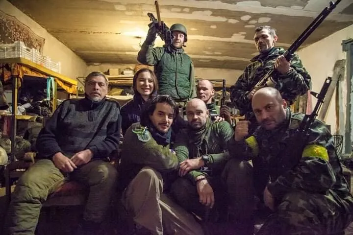 Українські воїни на Донбасі