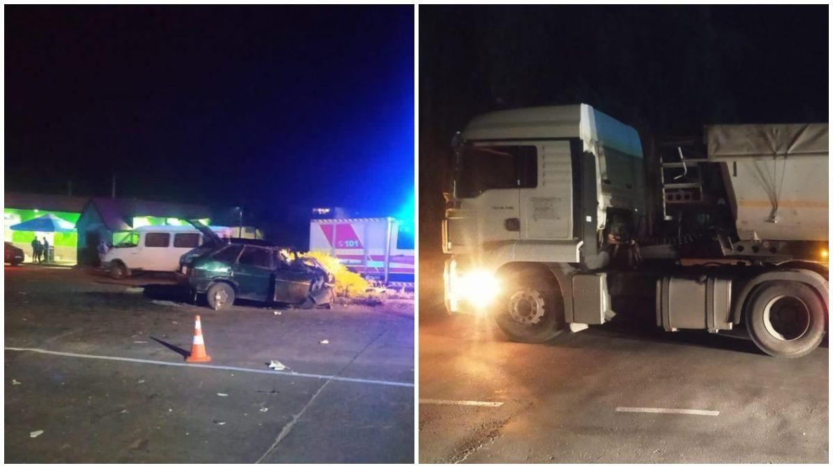 На Сумщині легковик врізався у вантажівку: постраждали 3 дітей, одна – в реанімації - Свіжі новини Сум - 24 Канал
