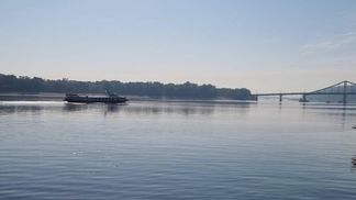 Скоростная "Ракета" осуществила первый рейс по Днепру