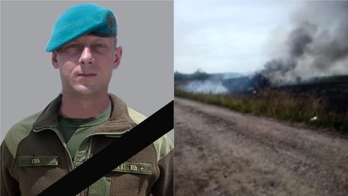 Журналист показал фото подбитого боевиками грузовика, в котором погиб морпех Артур Голуб Журналист показал фото подбитого боевиками грузовика, в котором погиб морпех Артур Голуб