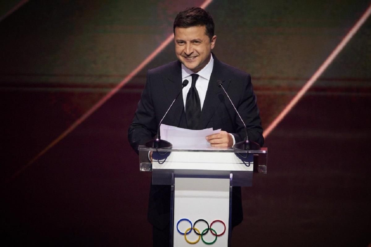 Украина заслуживает стать хозяином Олимпийских игр, – Владимир Зеленский