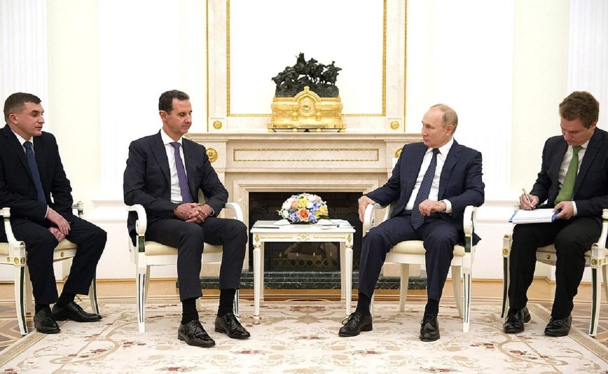 Зустріч диктаторів: Путін з Асадом у Москві обговорили війну в Сирії - 24 Канал