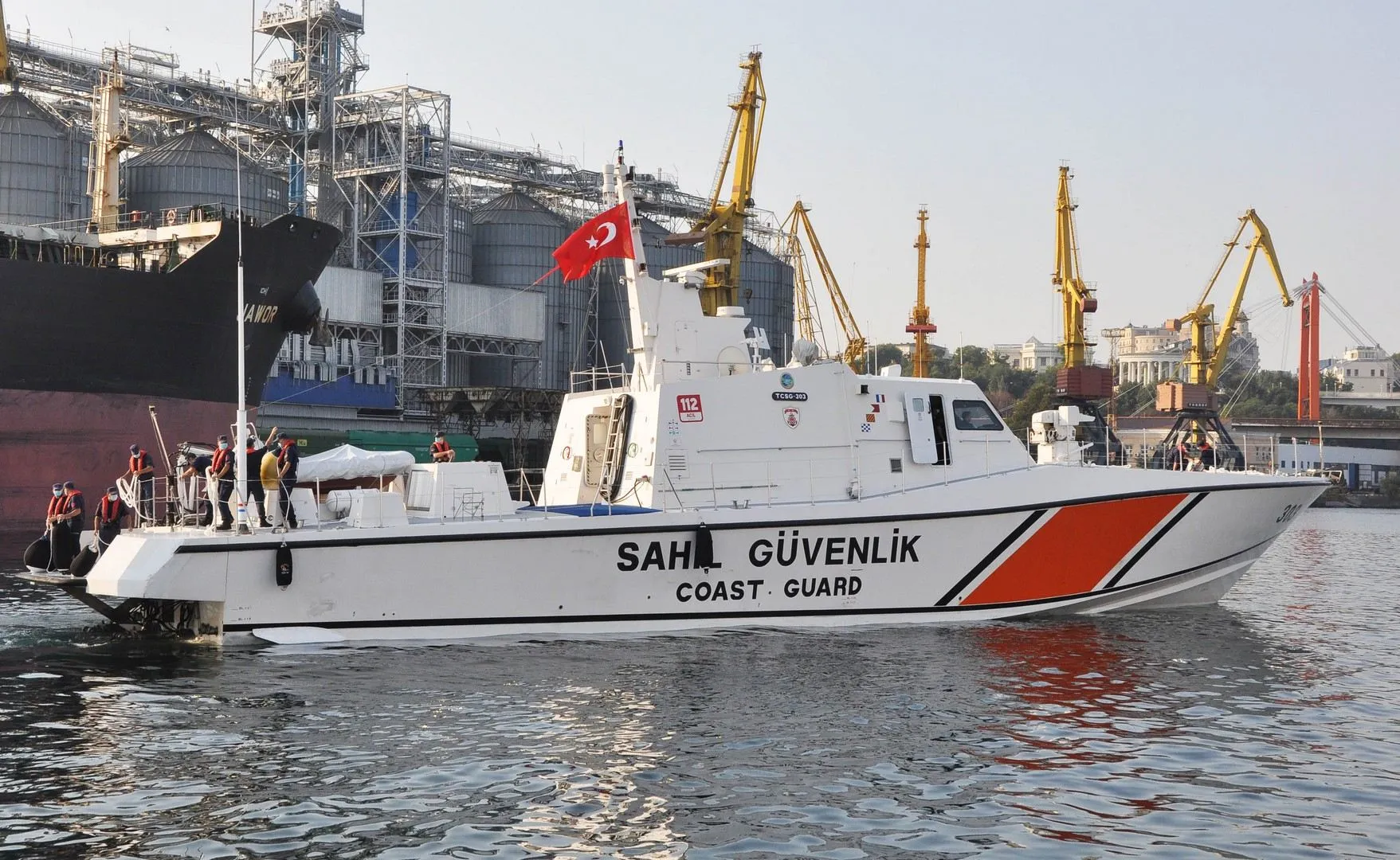 В Одесу прибула берегова охорона Туреччини