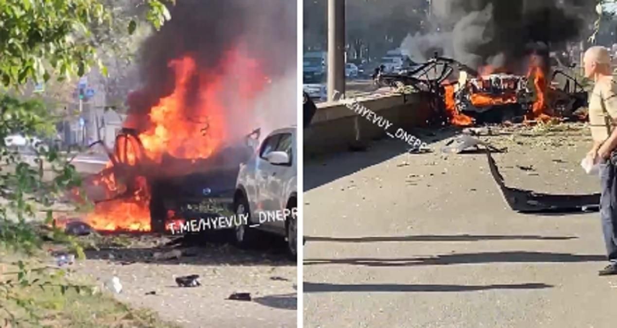 Жахливий вибух у Дніпрі: з'явилося відео з місця події - Україна новини - 24 Канал