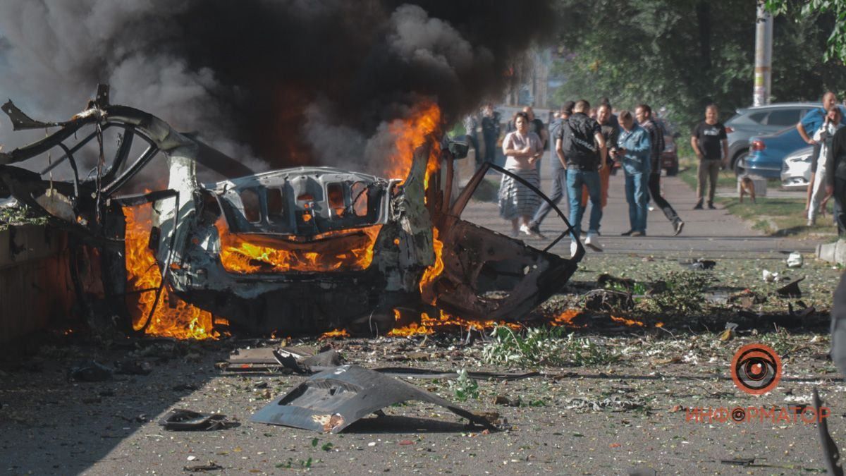 СБУ расследует взрыв авто в Днепре как теракт