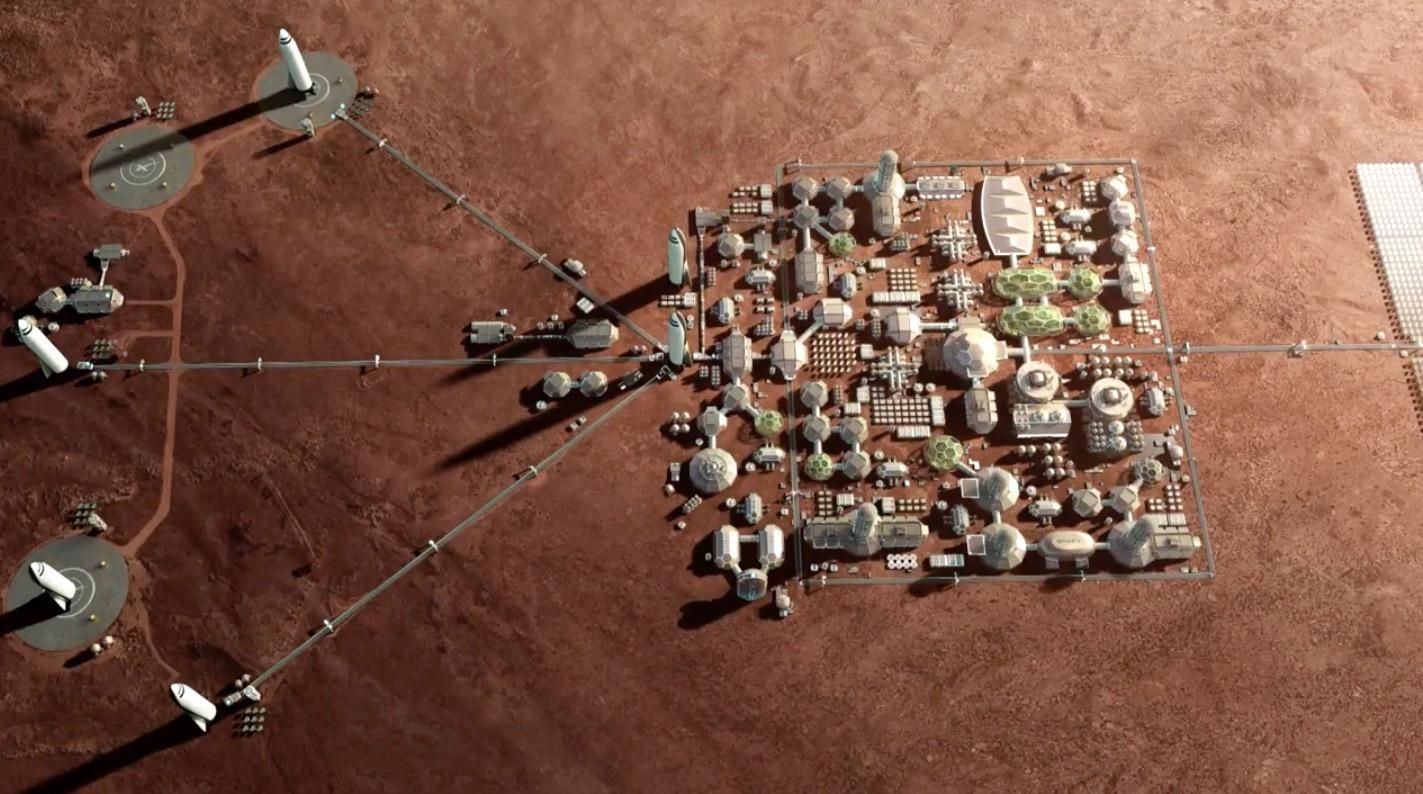 Ученые предложили технологию создания марсианского бетона из крови, пота и слез космонавтов