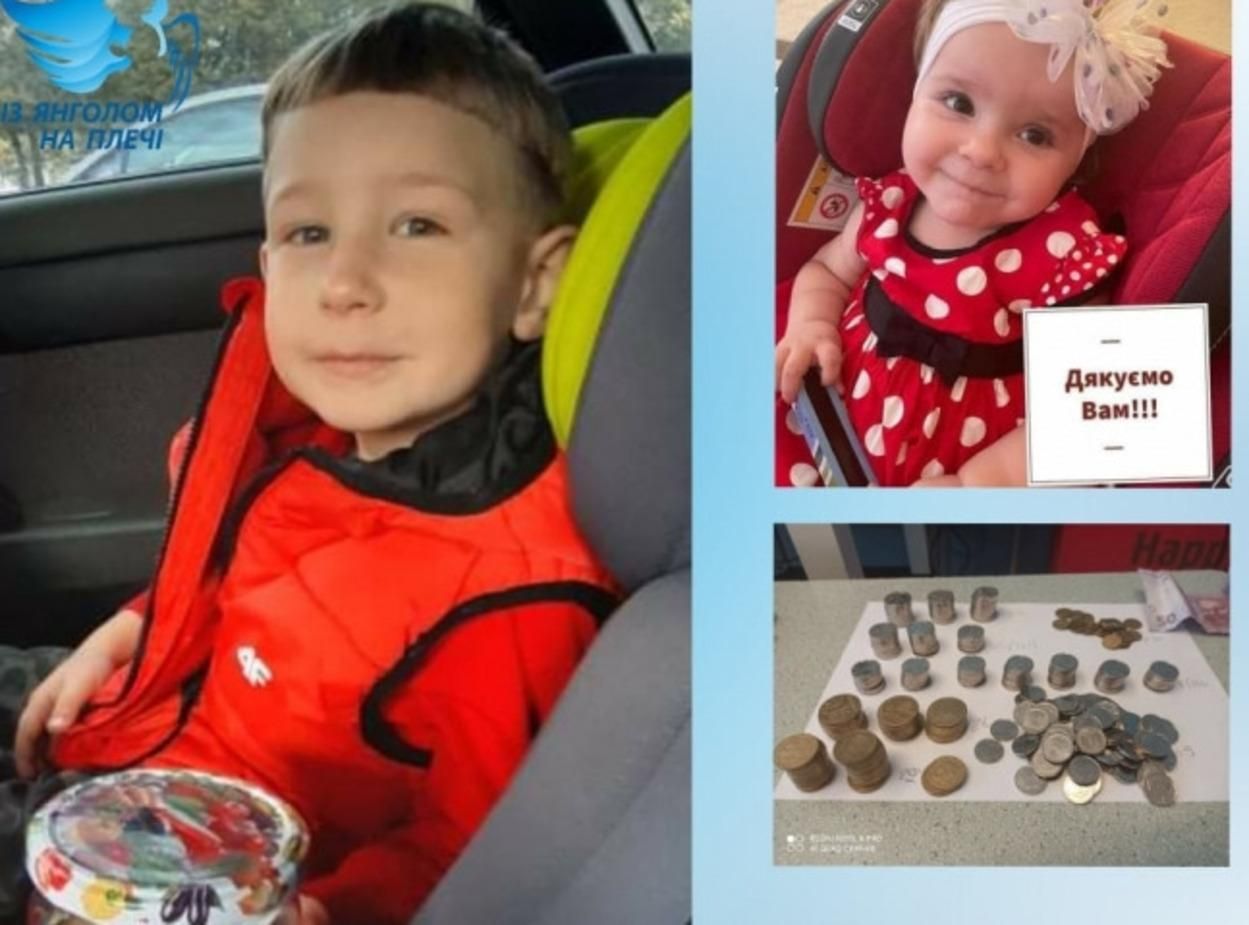 4-летний львовянин отдал все деньги из копилки для помощи девочке с СМА 4-летний львовянин отдал все деньги из копилки для помощи девочке с СМА