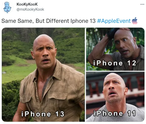 Що нового: найкращі жарти та меми про презентацію iPhone 13 Що нового: найкращі жарти та меми про презентацію iPhone 13