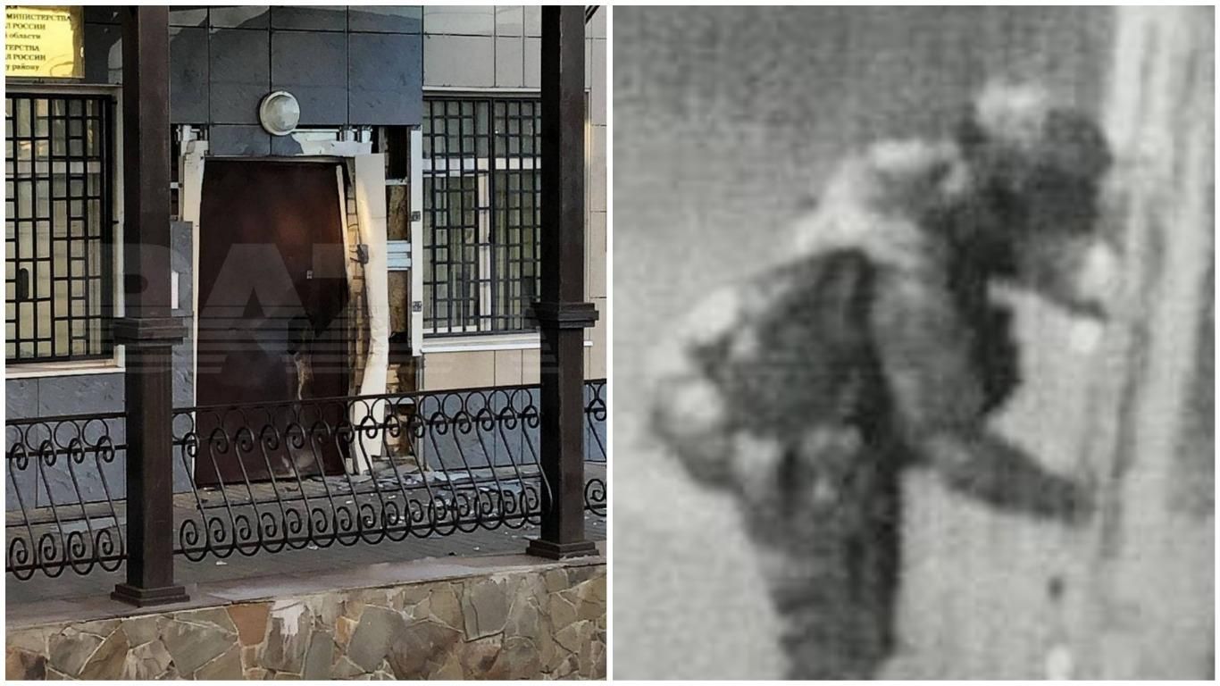 У Росії чоловік у військовій формі напав на відділення поліції та підірвав у ньому бомбу - Новини кримінал - 24 Канал У Росії чоловік у військовій формі напав на відділення поліції та підірвав у ньому бомбу - Новини кримінал - 24 Канал