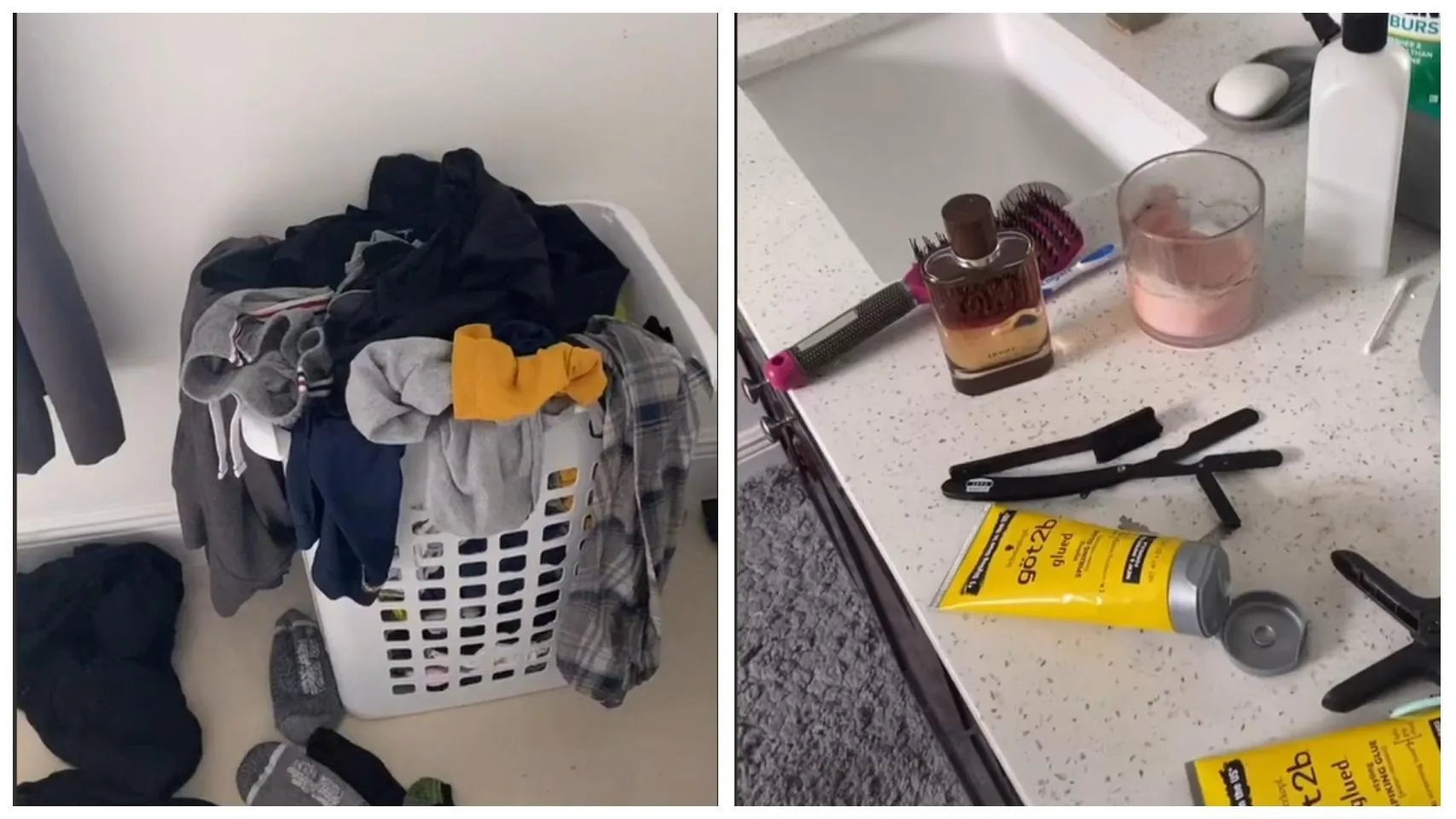 Жінка влаштувала чоловіку страйк через те, що він не прибирає Жінка влаштувала чоловіку страйк через те, що він не прибирає