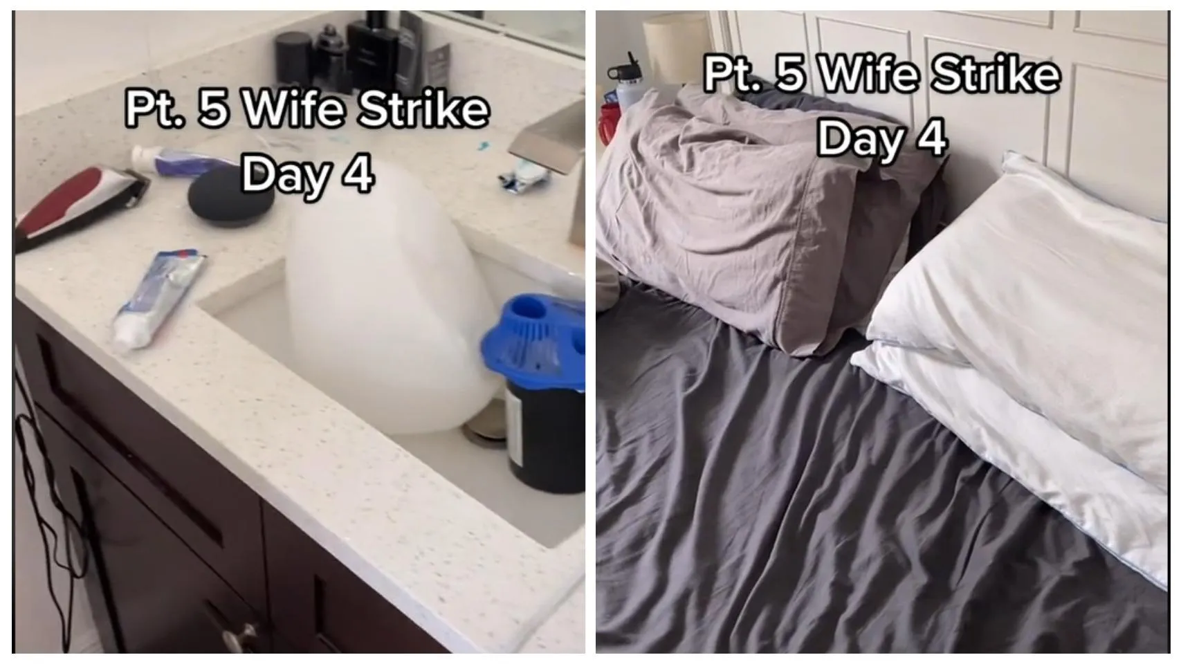 Чоловік полінився вдягнути наволочку на подушку Чоловік полінився вдягнути наволочку на подушку