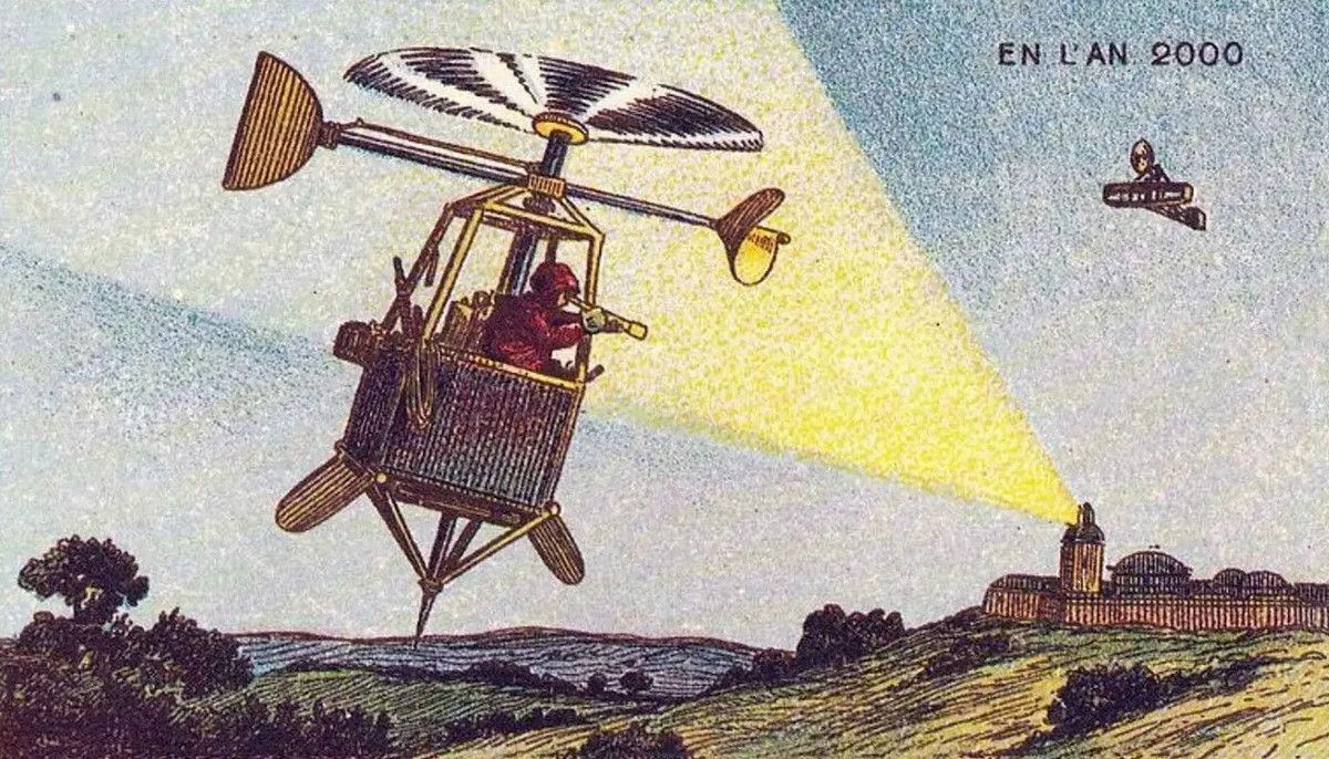 Малюнки 1900 року показали, яким люди бачили майбутнє через сто років: що ж вгадали - Новини технологій - Техно