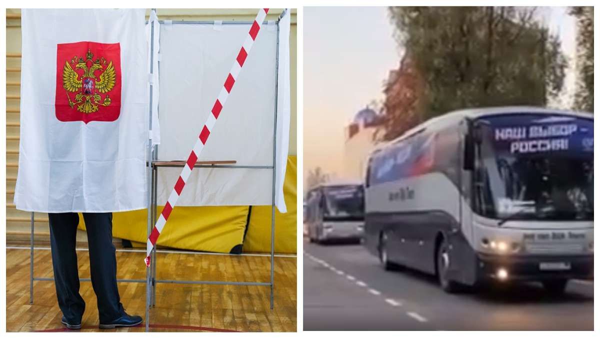 На выборы в России свозят украинцев с оккупированных территорий: их насильно паспортизуют На выборы в России свозят украинцев с оккупированных территорий: их насильно паспортизуют