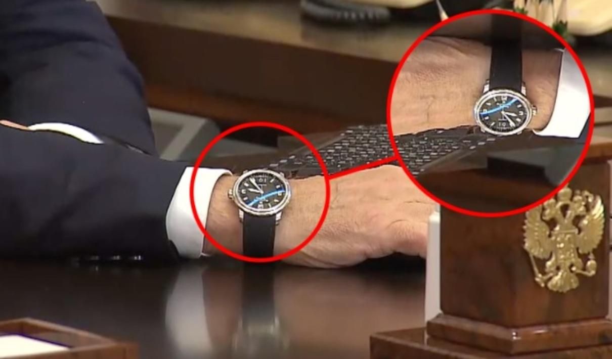 "Он на нее не смотрит": у Путина прокомментировали "неправильную" дату на его часах "Он на нее не смотрит": у Путина прокомментировали "неправильную" дату на его часах