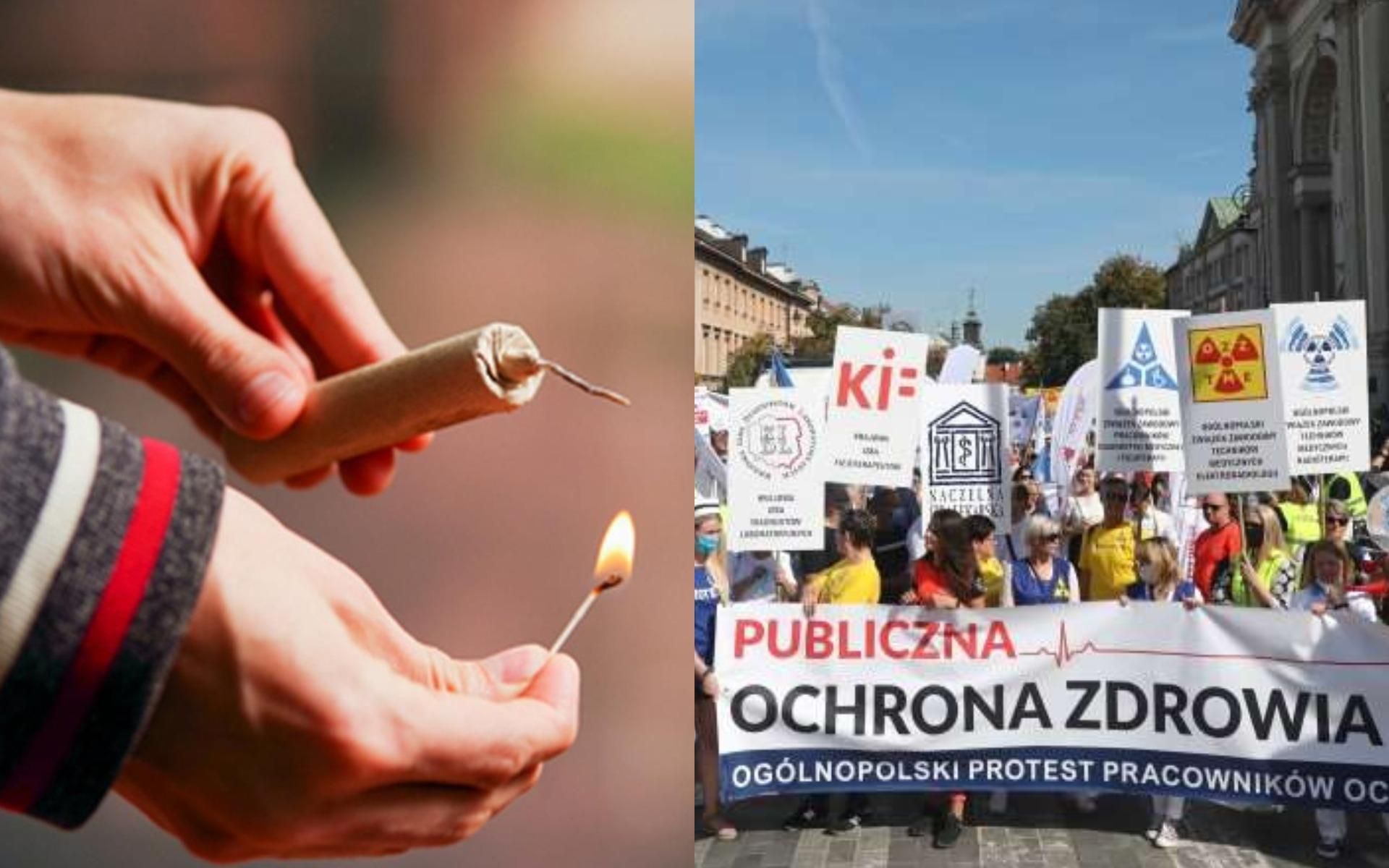 У Польщі під час протестів медиків загинув чоловік